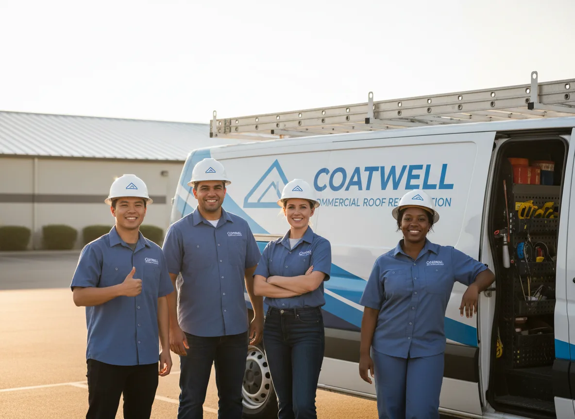 Commercial roof coating company in Plummer, MN
